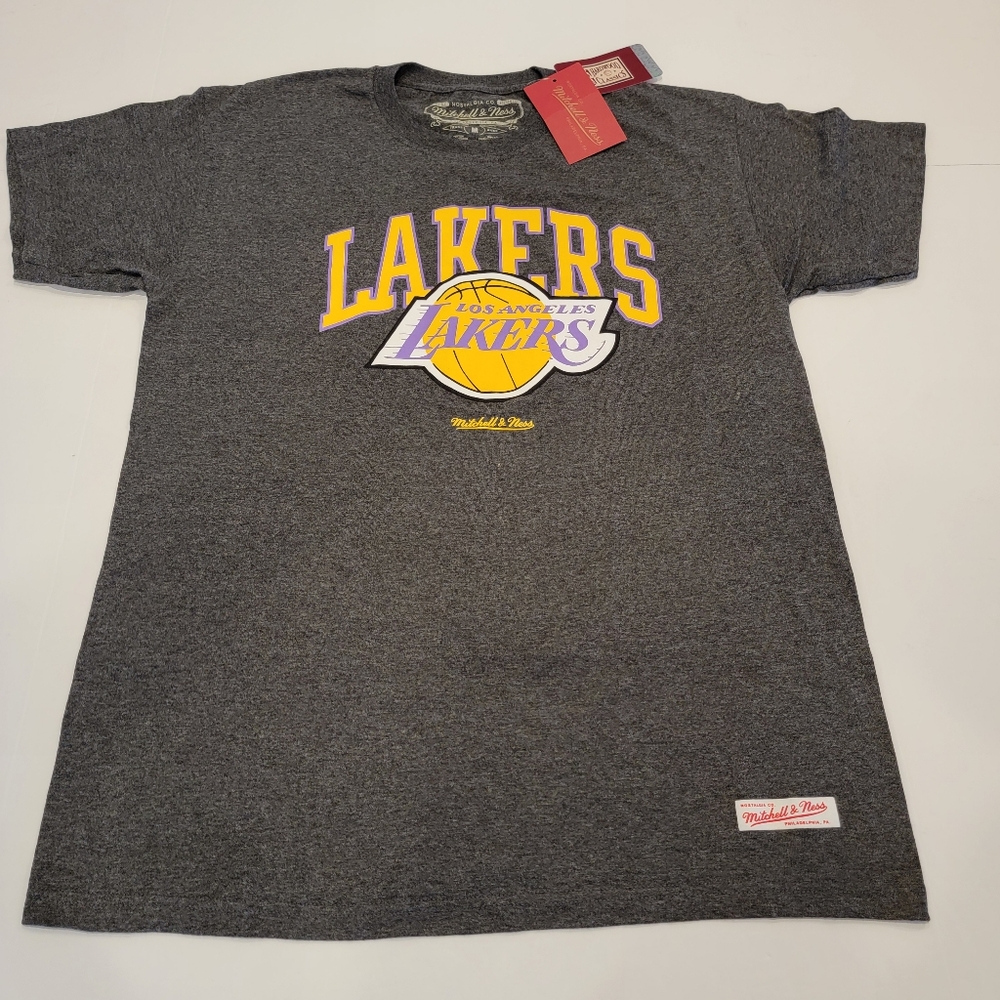 Mitchell & Nest LA Lakers Tee Size Medium Hardwood Classics NWT! - Picture 5 of 10